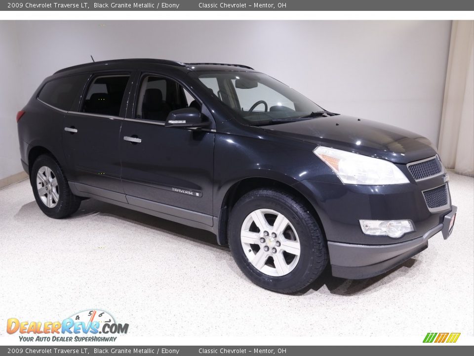 2009 Chevrolet Traverse LT Black Granite Metallic / Ebony Photo #1