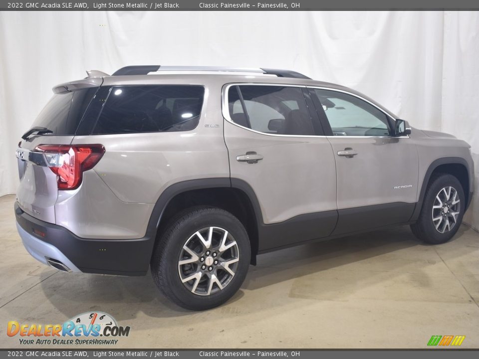 2022 GMC Acadia SLE AWD Light Stone Metallic / Jet Black Photo #2