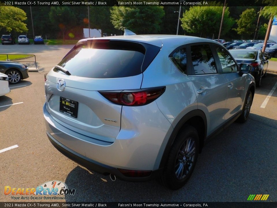 2021 Mazda CX-5 Touring AWD Sonic Silver Metallic / Black Photo #2