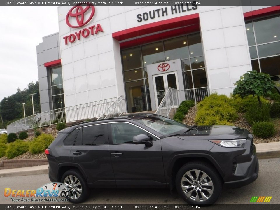 2020 Toyota RAV4 XLE Premium AWD Magnetic Gray Metallic / Black Photo #2