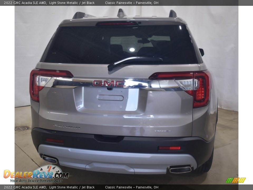 2022 GMC Acadia SLE AWD Light Stone Metallic / Jet Black Photo #3