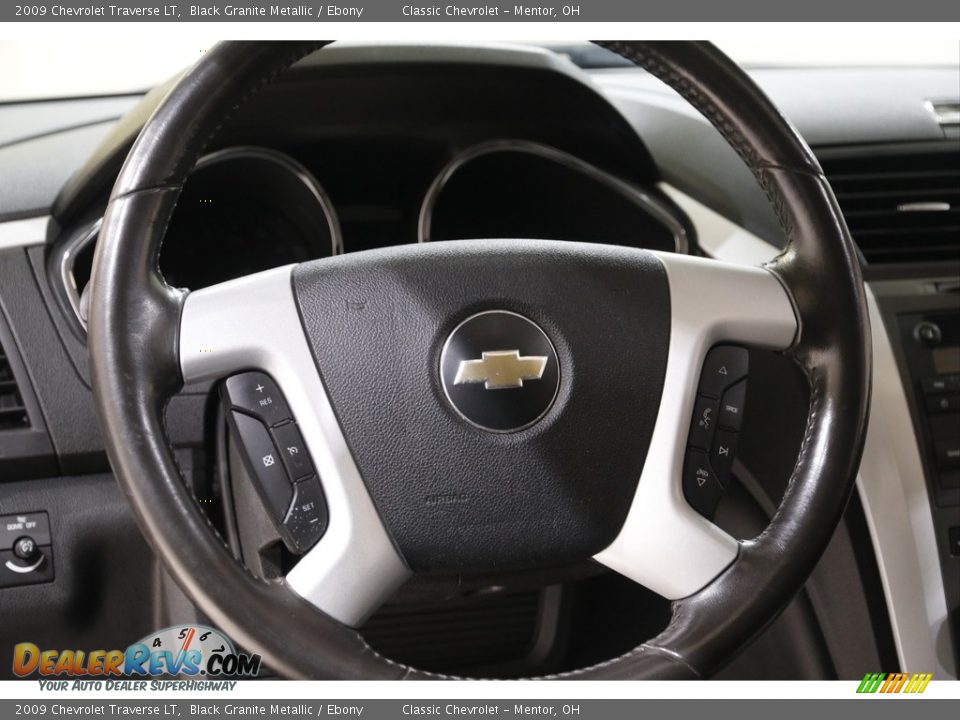 2009 Chevrolet Traverse LT Black Granite Metallic / Ebony Photo #7