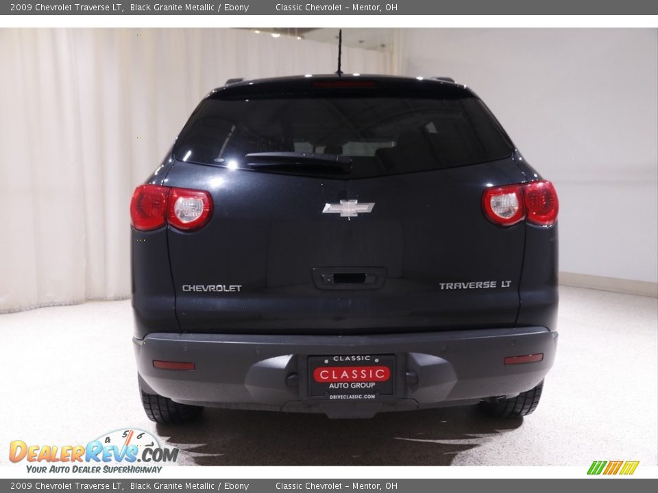 2009 Chevrolet Traverse LT Black Granite Metallic / Ebony Photo #15