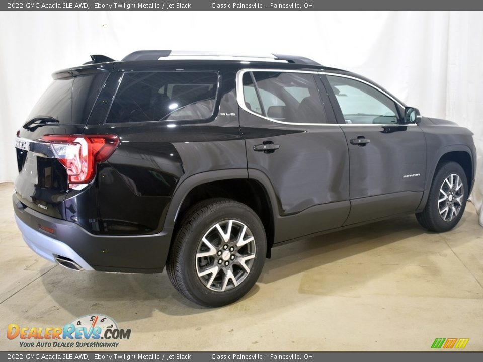 2022 GMC Acadia SLE AWD Ebony Twilight Metallic / Jet Black Photo #2