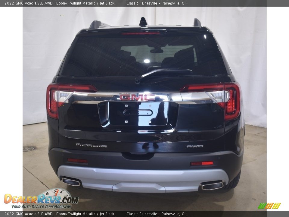 2022 GMC Acadia SLE AWD Ebony Twilight Metallic / Jet Black Photo #3