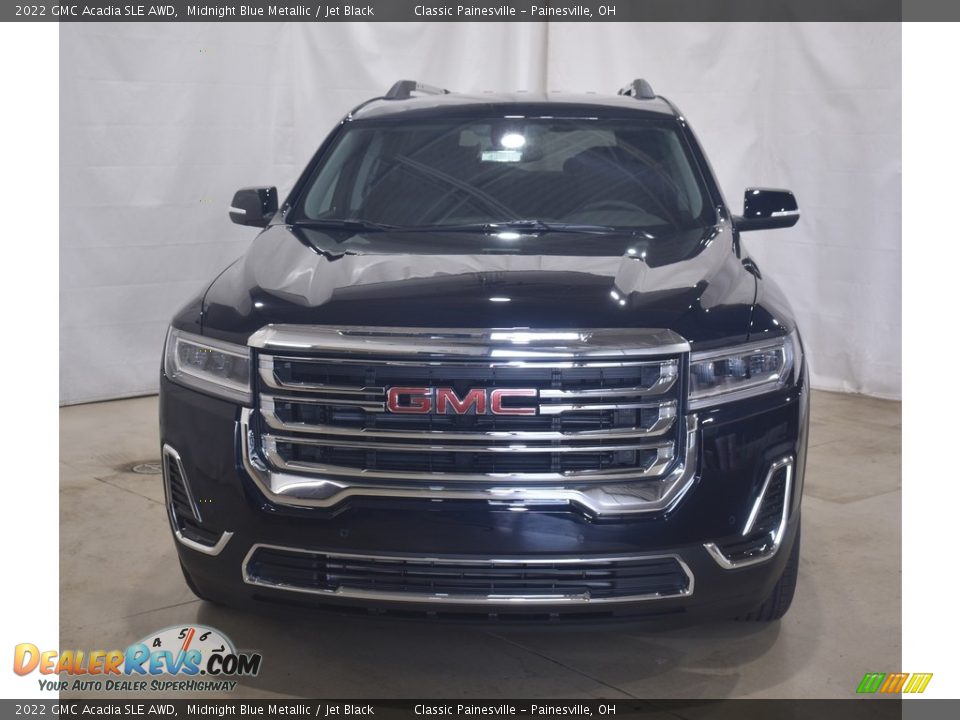 2022 GMC Acadia SLE AWD Midnight Blue Metallic / Jet Black Photo #4