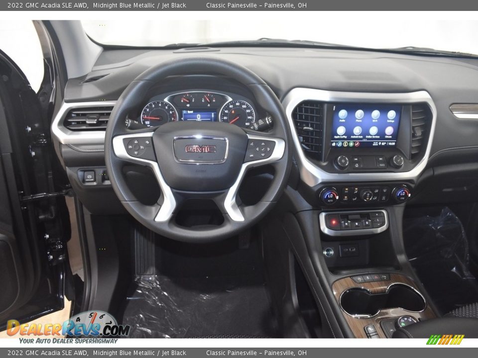 2022 GMC Acadia SLE AWD Midnight Blue Metallic / Jet Black Photo #11