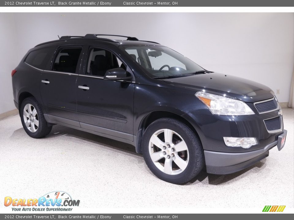 2012 Chevrolet Traverse LT Black Granite Metallic / Ebony Photo #1