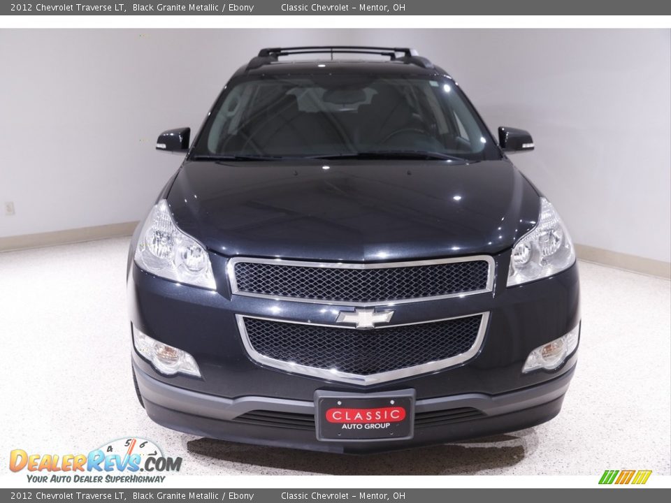 2012 Chevrolet Traverse LT Black Granite Metallic / Ebony Photo #2