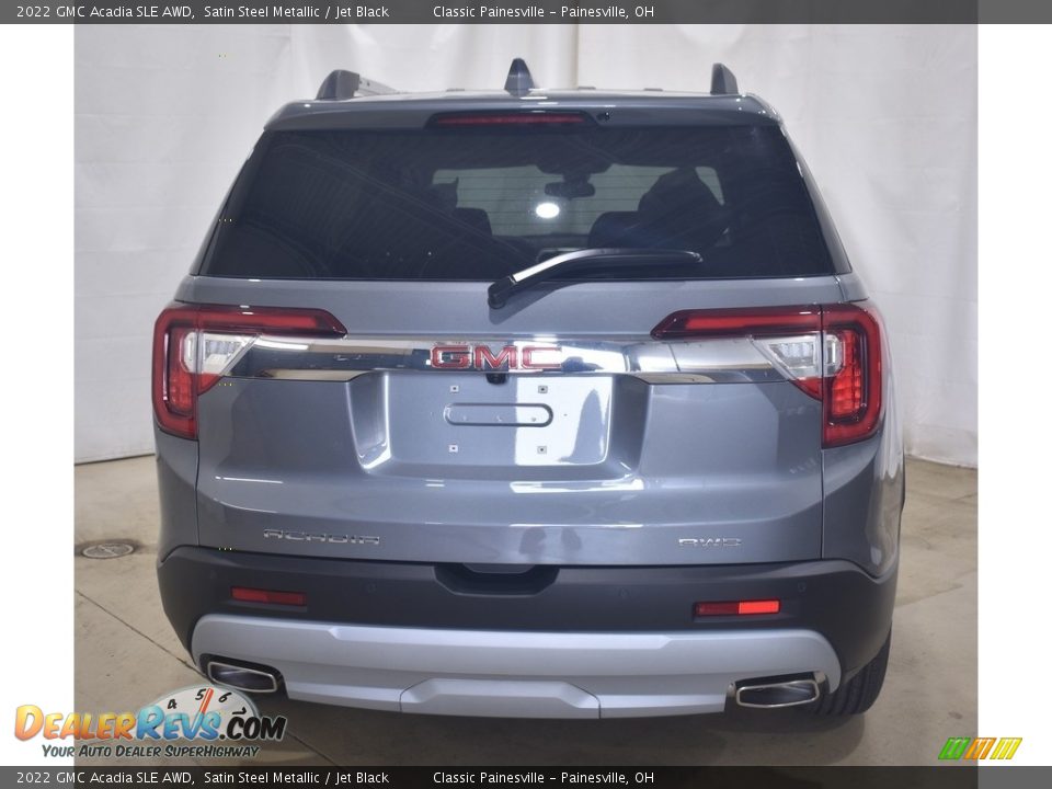 2022 GMC Acadia SLE AWD Satin Steel Metallic / Jet Black Photo #3