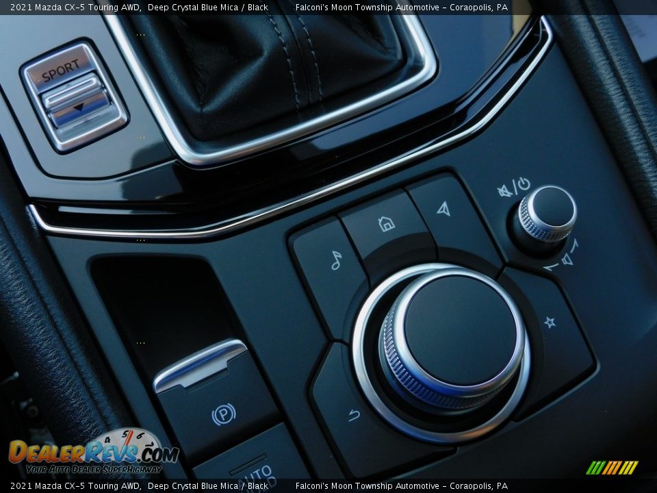 2021 Mazda CX-5 Touring AWD Deep Crystal Blue Mica / Black Photo #18