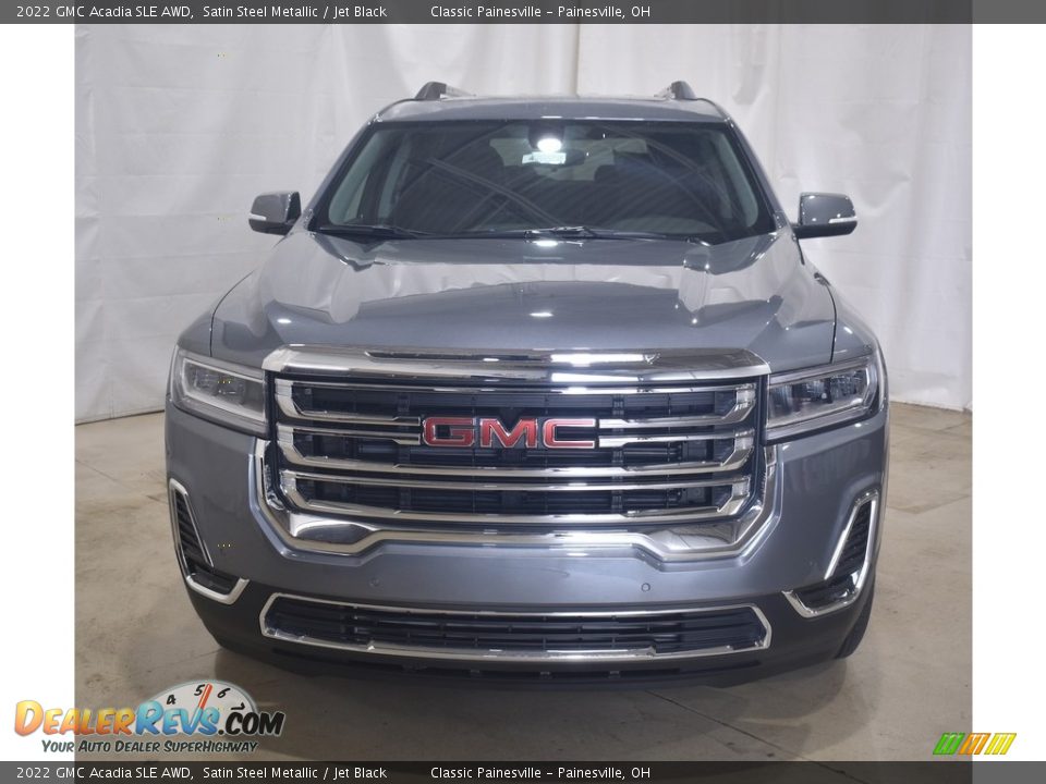 2022 GMC Acadia SLE AWD Satin Steel Metallic / Jet Black Photo #4