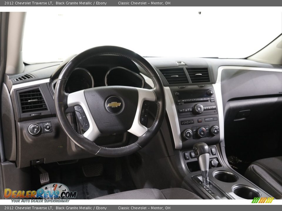 2012 Chevrolet Traverse LT Black Granite Metallic / Ebony Photo #6