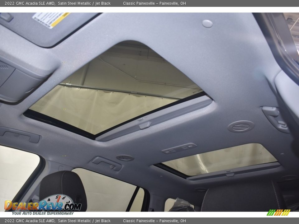 Sunroof of 2022 GMC Acadia SLE AWD Photo #6