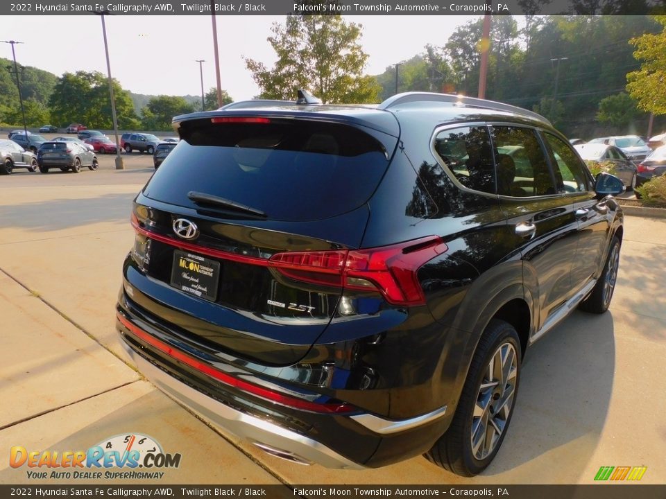 2022 Hyundai Santa Fe Calligraphy AWD Twilight Black / Black Photo #2