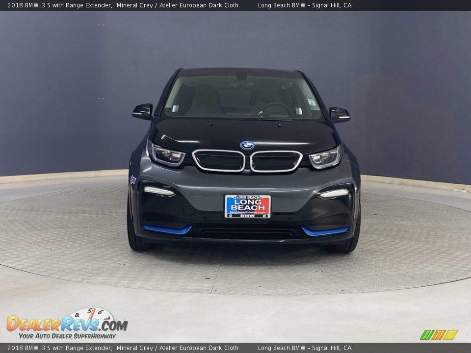 2018 BMW i3 S with Range Extender Mineral Grey / Atelier European Dark Cloth Photo #2