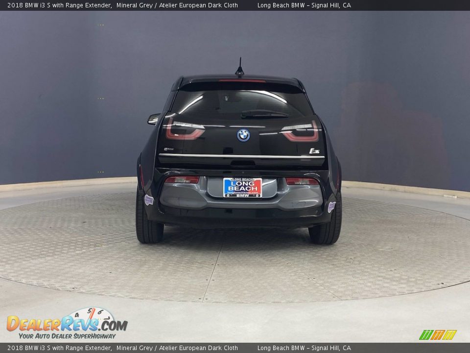 2018 BMW i3 S with Range Extender Mineral Grey / Atelier European Dark Cloth Photo #4