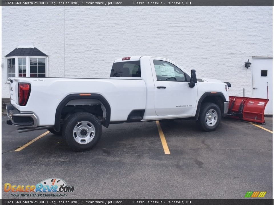 2021 GMC Sierra 2500HD Regular Cab 4WD Summit White / Jet Black Photo #2