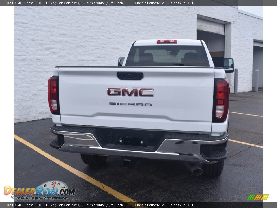 2021 GMC Sierra 2500HD Regular Cab 4WD Summit White / Jet Black Photo #3