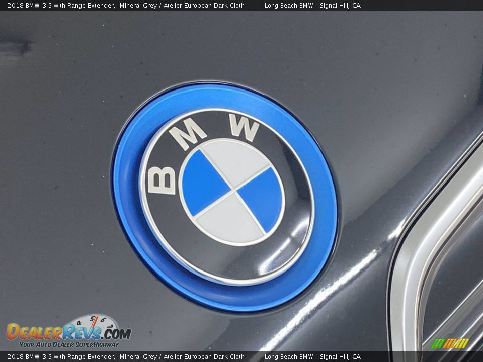 2018 BMW i3 S with Range Extender Mineral Grey / Atelier European Dark Cloth Photo #8