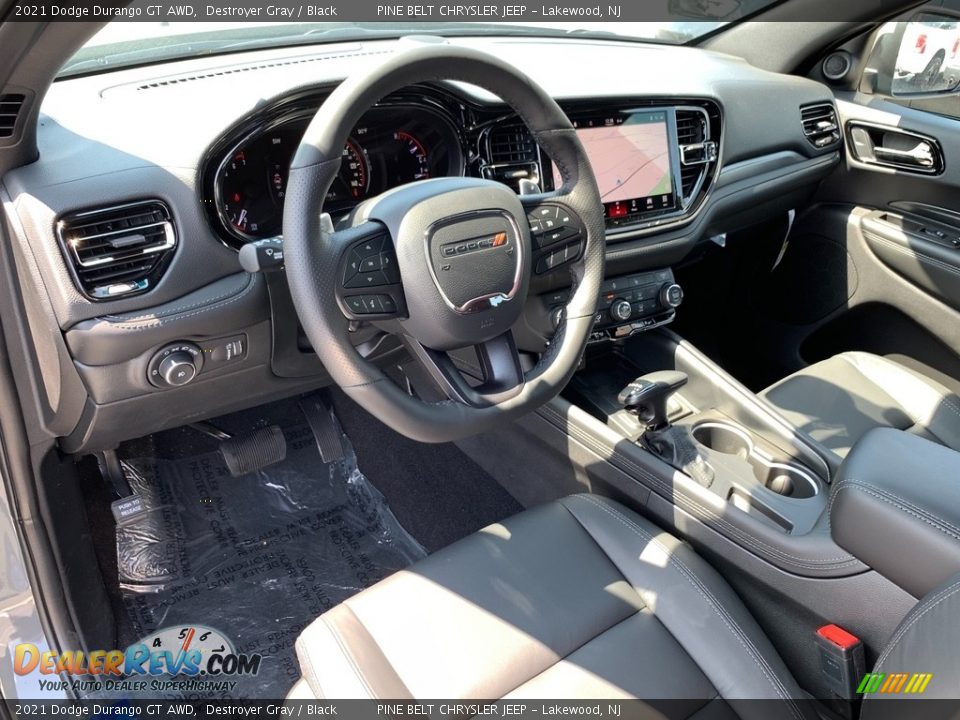 2021 Dodge Durango GT AWD Destroyer Gray / Black Photo #13