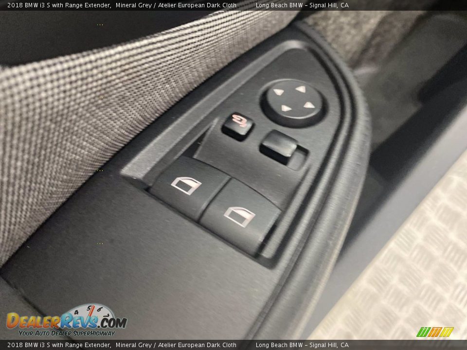 2018 BMW i3 S with Range Extender Mineral Grey / Atelier European Dark Cloth Photo #14