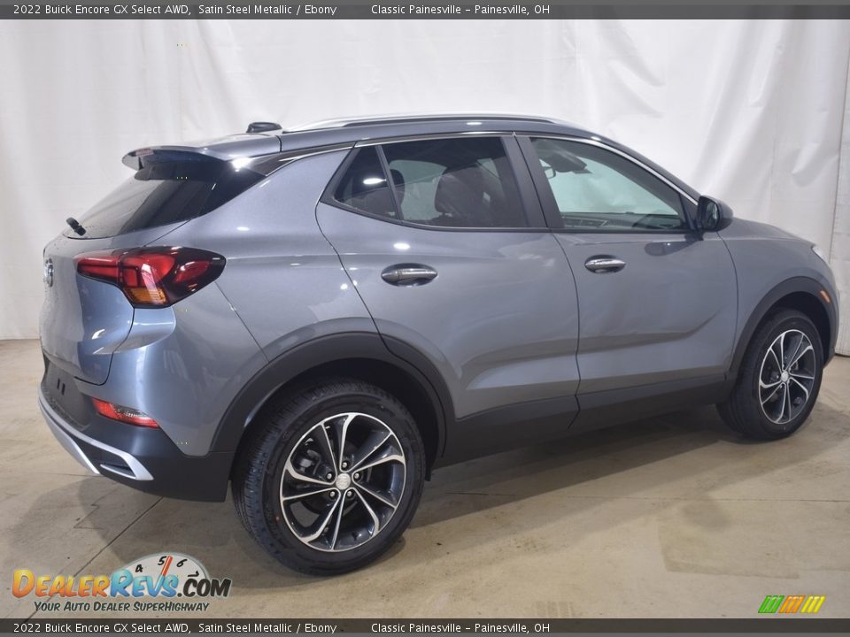 2022 Buick Encore GX Select AWD Satin Steel Metallic / Ebony Photo #2