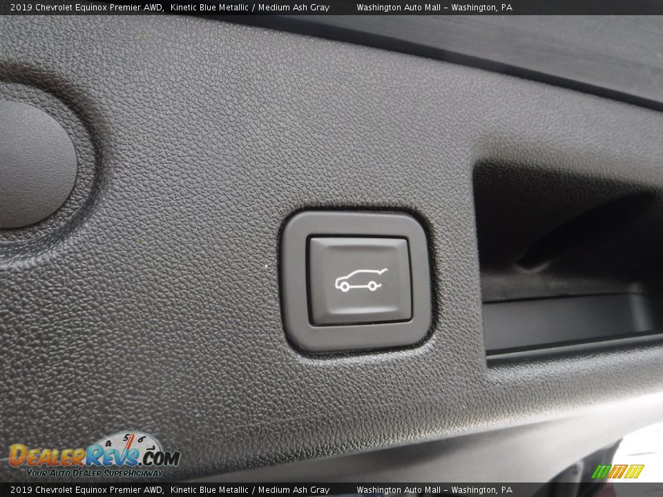 2019 Chevrolet Equinox Premier AWD Kinetic Blue Metallic / Medium Ash Gray Photo #29
