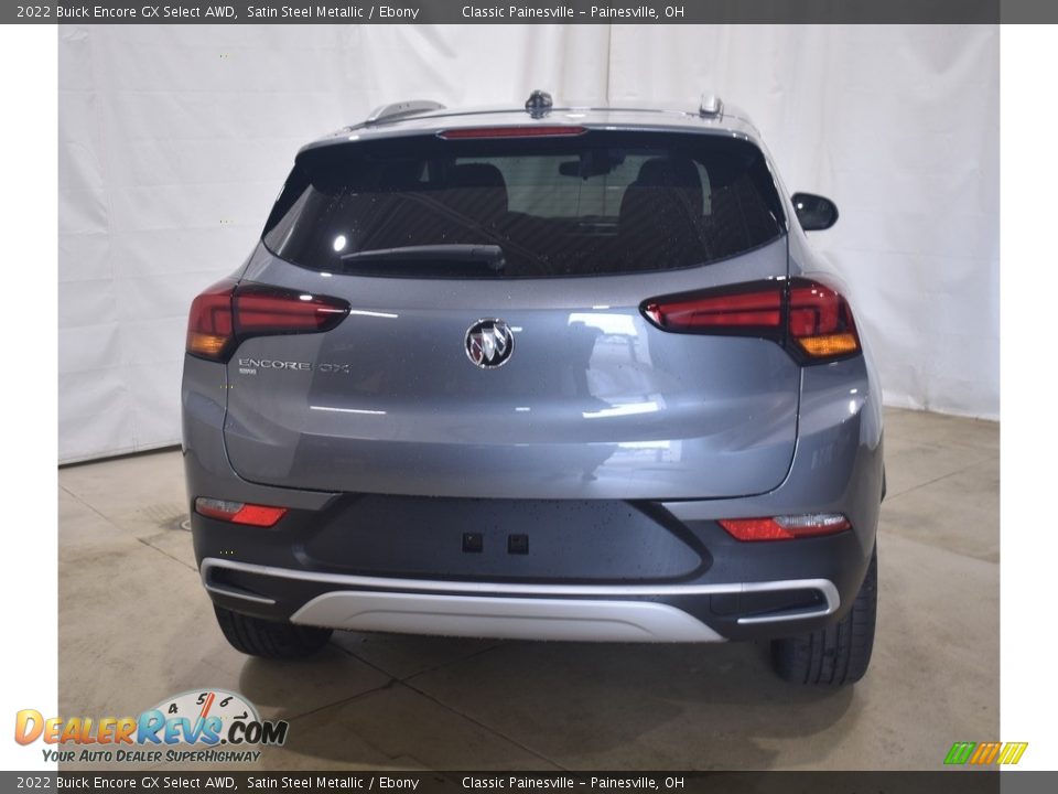 2022 Buick Encore GX Select AWD Satin Steel Metallic / Ebony Photo #3