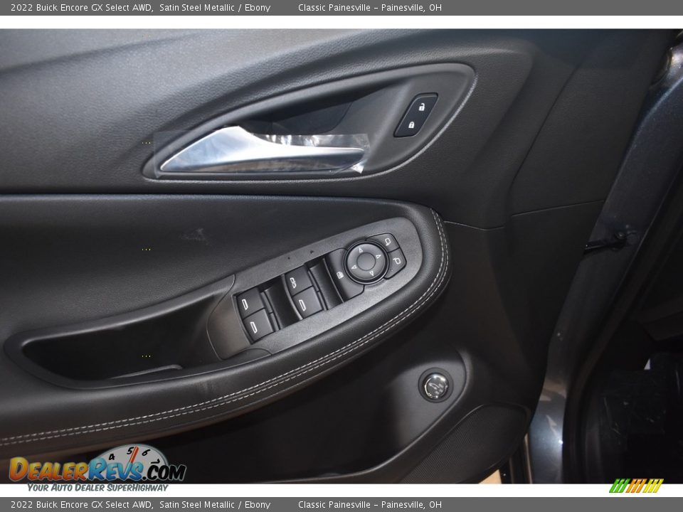 2022 Buick Encore GX Select AWD Satin Steel Metallic / Ebony Photo #8
