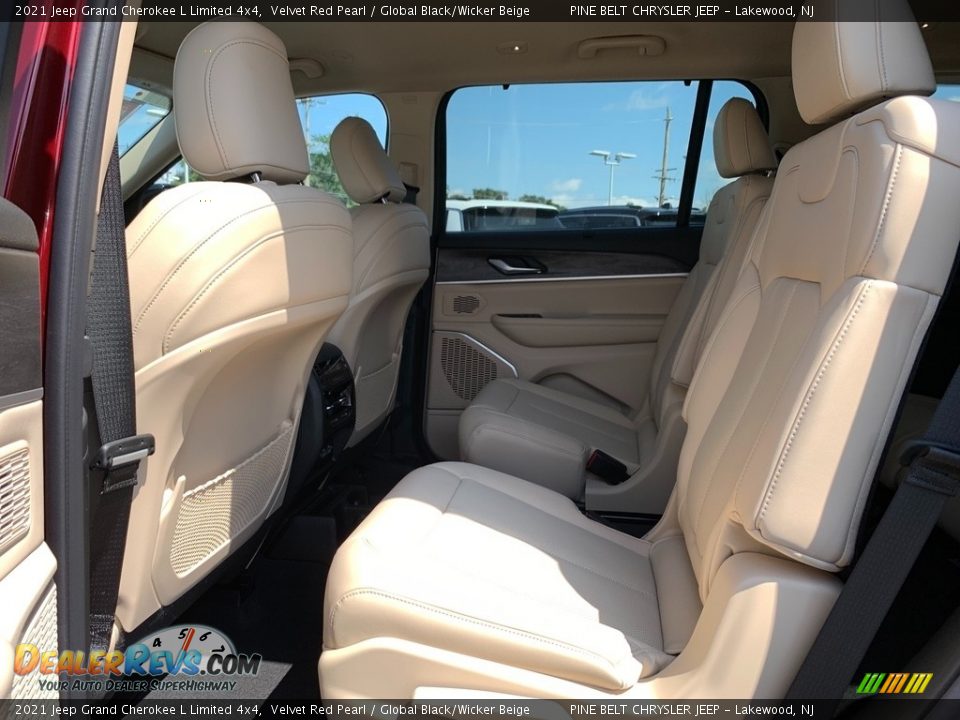 Rear Seat of 2021 Jeep Grand Cherokee L Limited 4x4 Photo #9