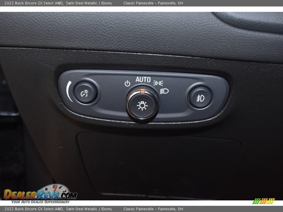 2022 Buick Encore GX Select AWD Satin Steel Metallic / Ebony Photo #9