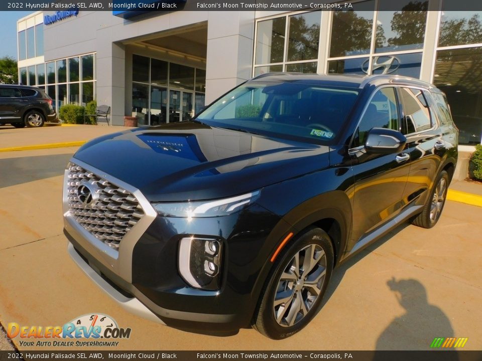 2022 Hyundai Palisade SEL AWD Moonlight Cloud / Black Photo #7