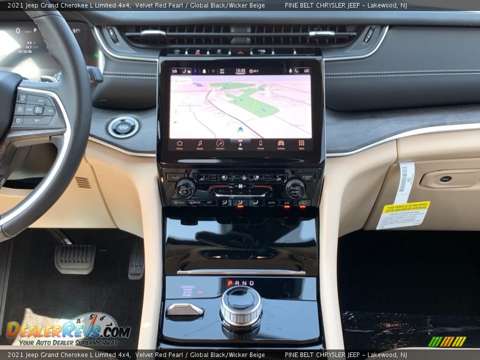 Navigation of 2021 Jeep Grand Cherokee L Limited 4x4 Photo #10