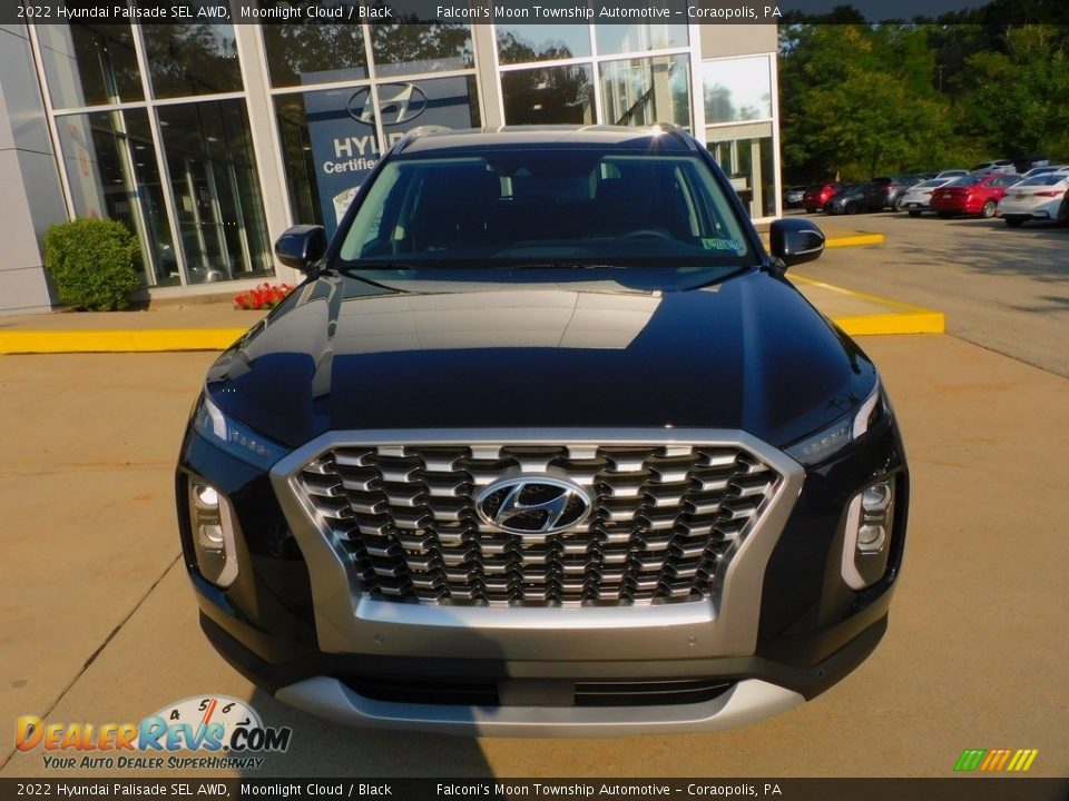 2022 Hyundai Palisade SEL AWD Moonlight Cloud / Black Photo #8