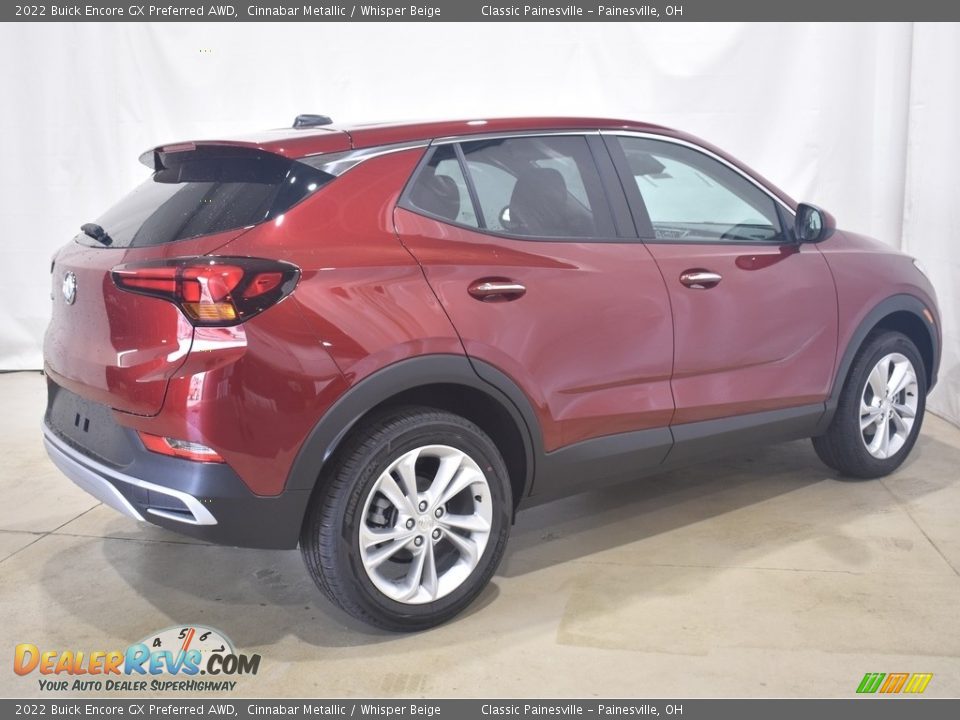 2022 Buick Encore GX Preferred AWD Cinnabar Metallic / Whisper Beige Photo #2