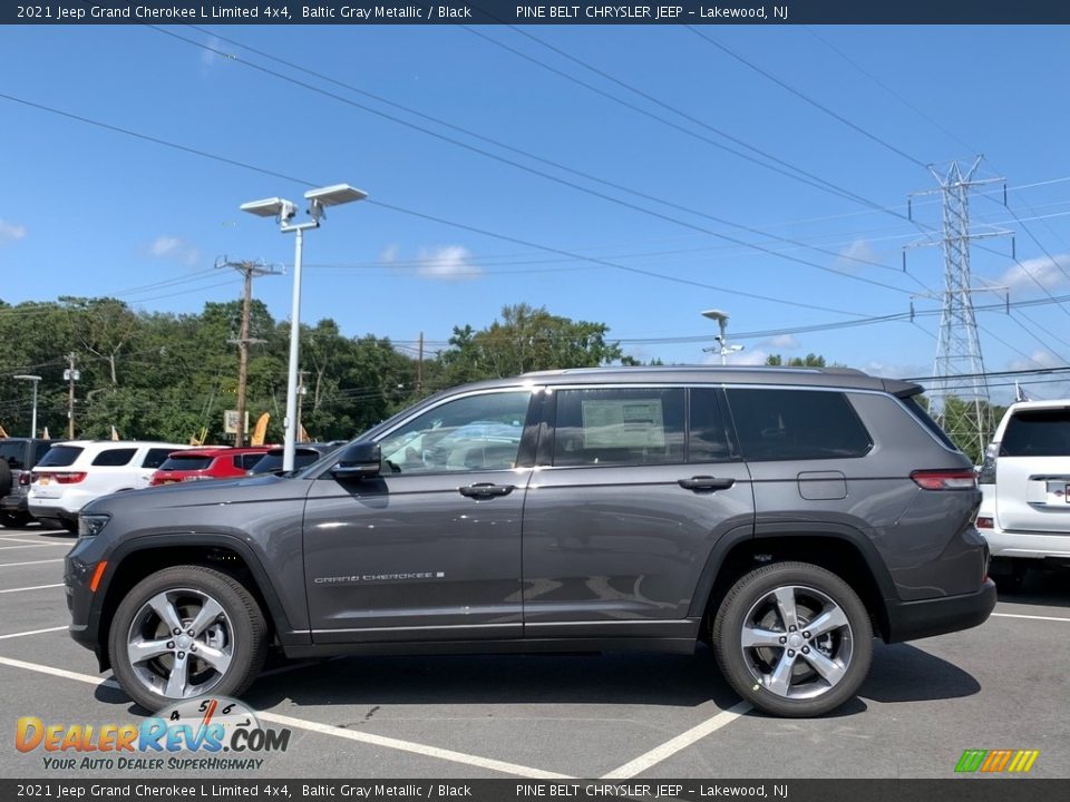 Baltic Gray Metallic 2021 Jeep Grand Cherokee L Limited 4x4 Photo #4