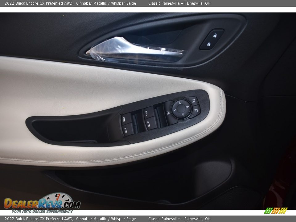 2022 Buick Encore GX Preferred AWD Cinnabar Metallic / Whisper Beige Photo #8