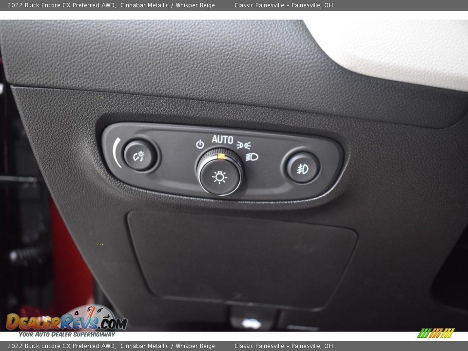 2022 Buick Encore GX Preferred AWD Cinnabar Metallic / Whisper Beige Photo #9