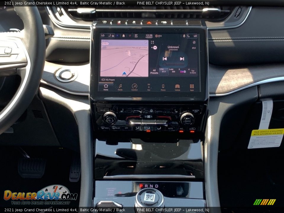 2021 Jeep Grand Cherokee L Limited 4x4 Baltic Gray Metallic / Black Photo #10