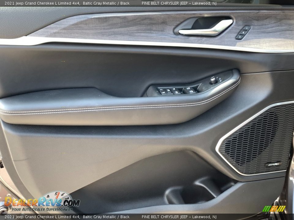 2021 Jeep Grand Cherokee L Limited 4x4 Baltic Gray Metallic / Black Photo #12
