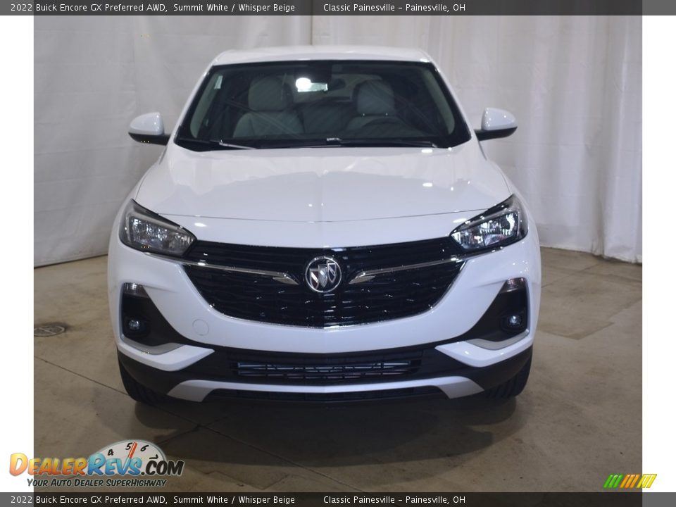 2022 Buick Encore GX Preferred AWD Summit White / Whisper Beige Photo #4