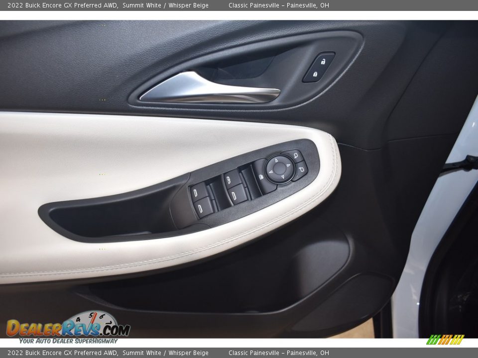 2022 Buick Encore GX Preferred AWD Summit White / Whisper Beige Photo #8