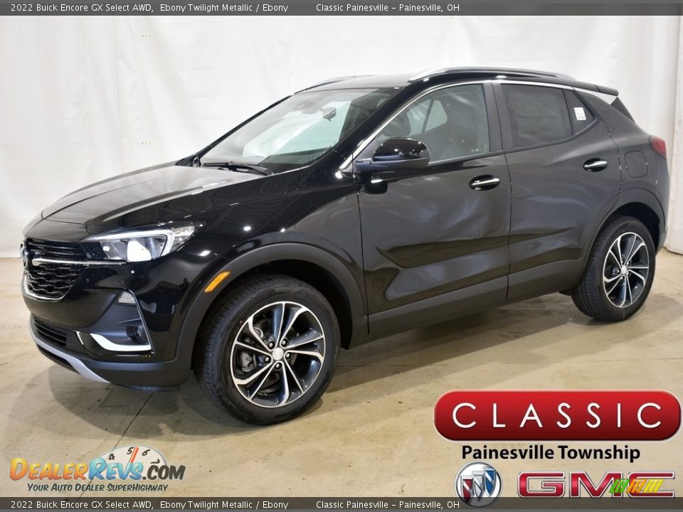 2022 Buick Encore GX Select AWD Ebony Twilight Metallic / Ebony Photo #1