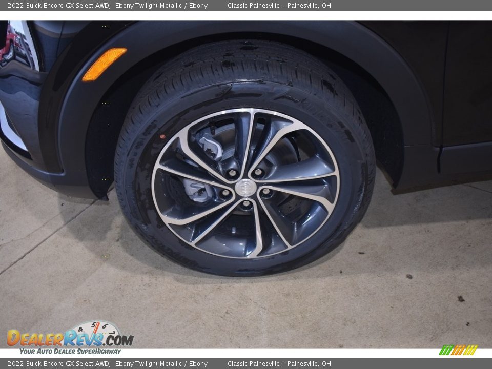 2022 Buick Encore GX Select AWD Ebony Twilight Metallic / Ebony Photo #5