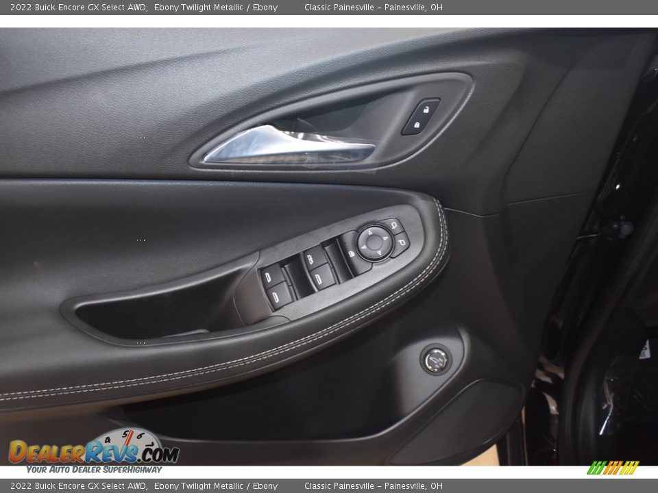 2022 Buick Encore GX Select AWD Ebony Twilight Metallic / Ebony Photo #8