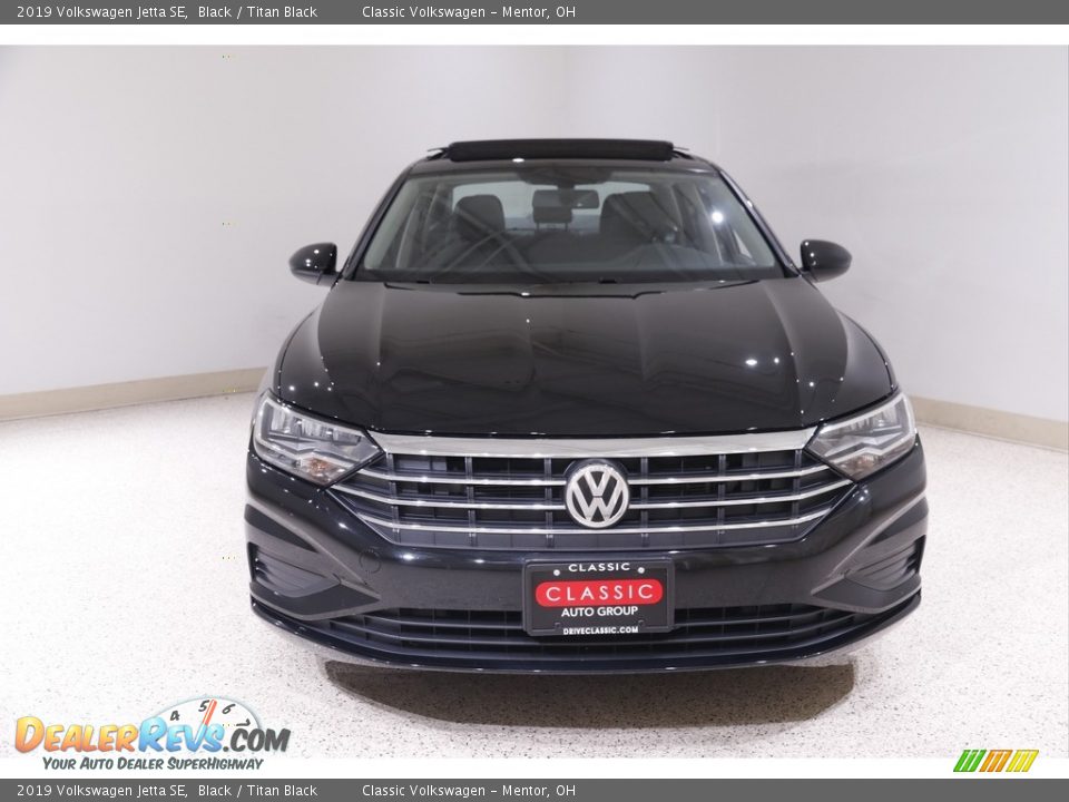 2019 Volkswagen Jetta SE Black / Titan Black Photo #2