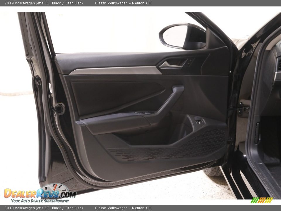 2019 Volkswagen Jetta SE Black / Titan Black Photo #4