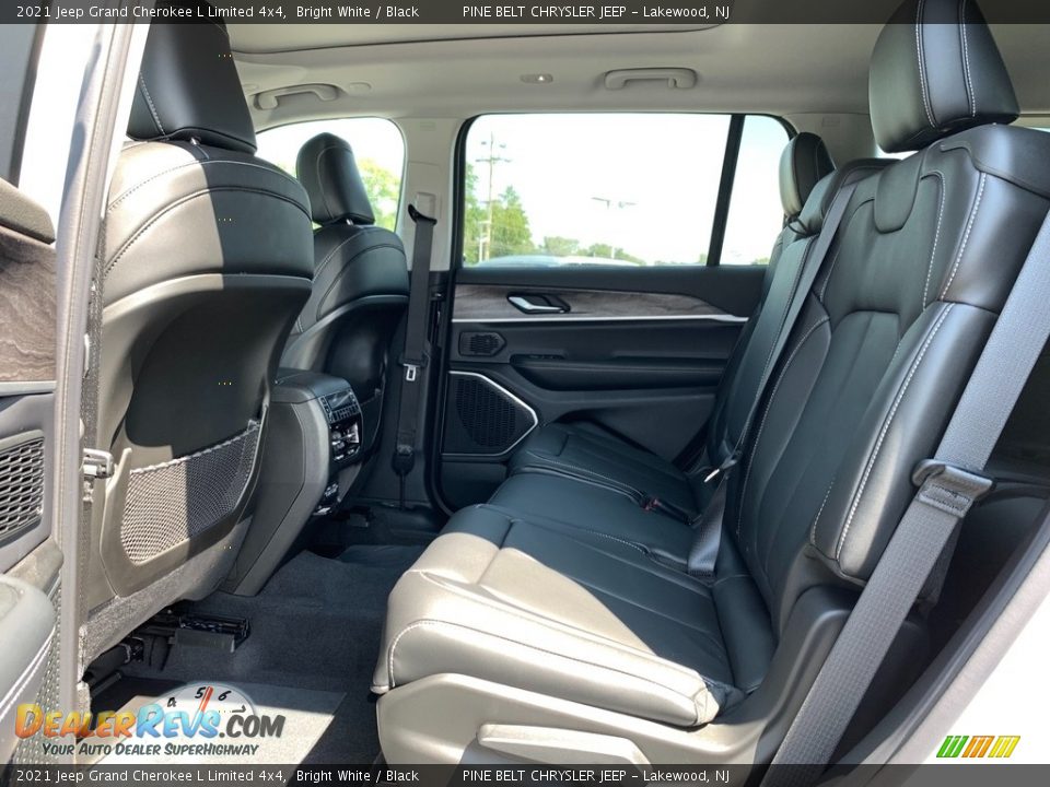 2021 Jeep Grand Cherokee L Limited 4x4 Bright White / Black Photo #9