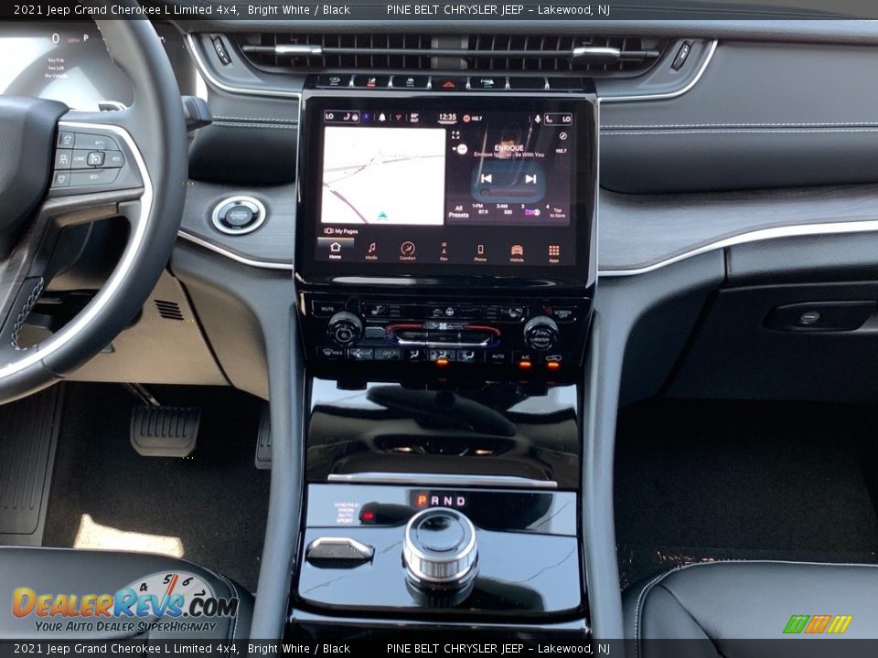 2021 Jeep Grand Cherokee L Limited 4x4 Bright White / Black Photo #10